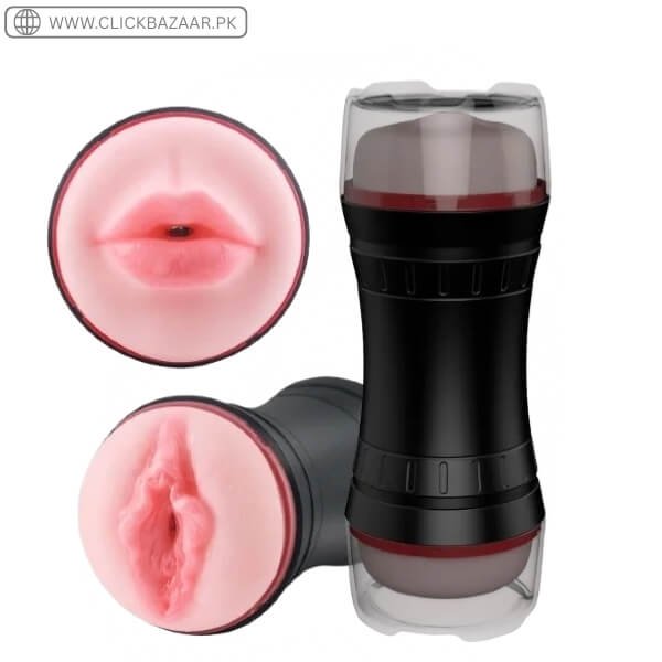 2 in 1 Sex Toy Vibrator Mouth Masturbator Cup In Pakistan