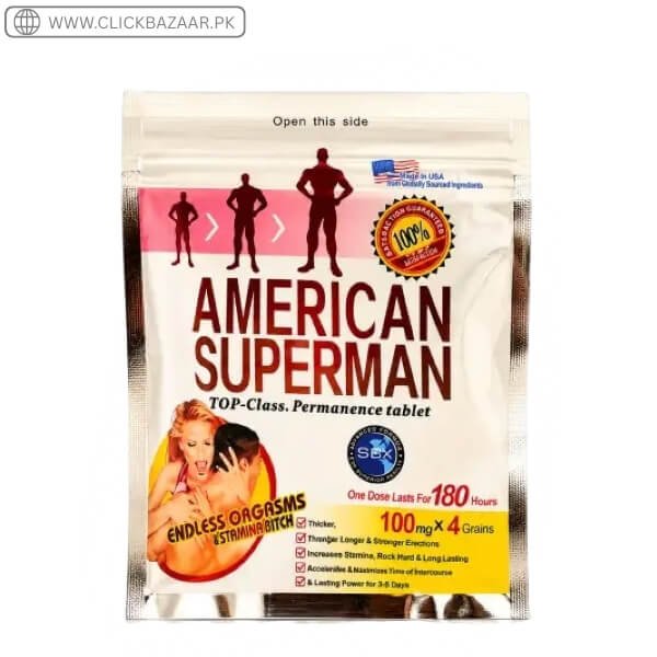 American Superman Sex Tablets Price in Pakistan