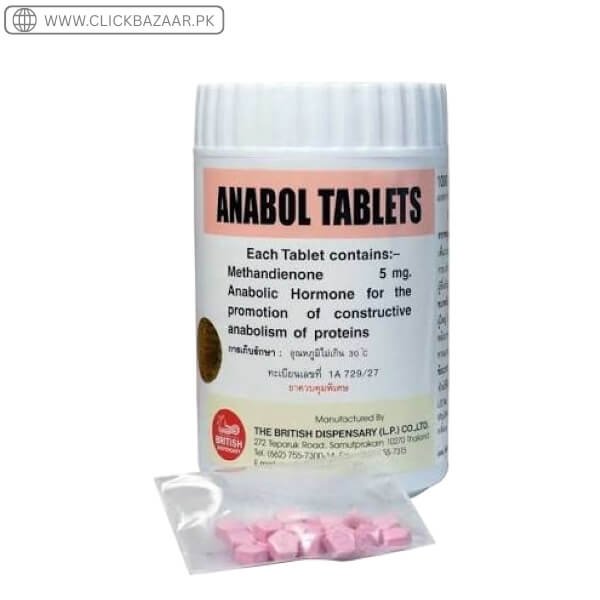 Anabol 5mg 1000 Tablets In Pakistan