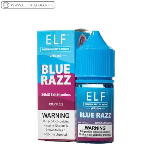 BLUE RAZZ ELF VPR3000 SALTS 30ML in Pakistan
