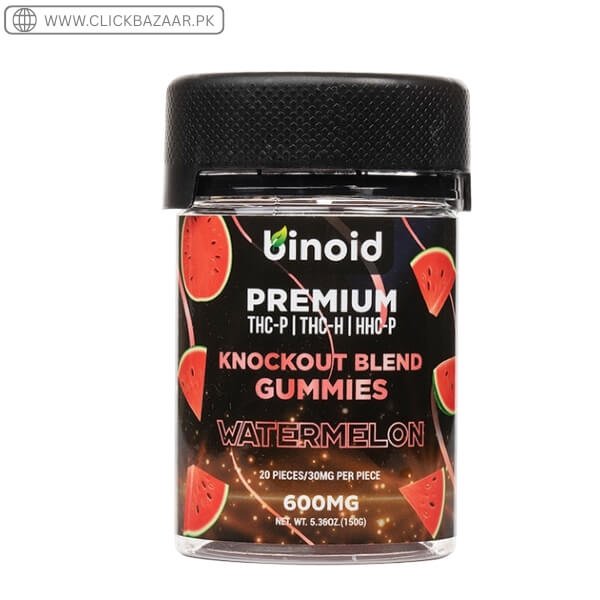 Binoid Knockout Blend Gummies 600mg In Pakistan