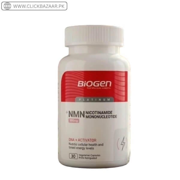 Biogen Nmn 500mg Nicotinamide Mononucleotide Capsules In Pakistan