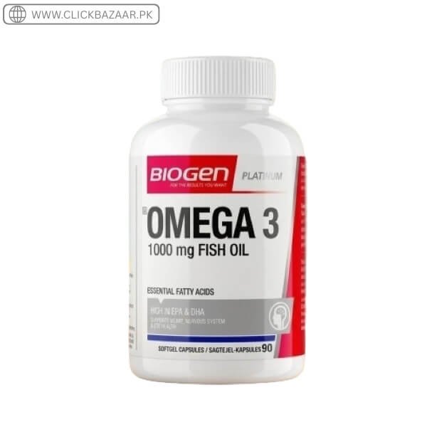 Biogen Omega 3 1000mg Fish Oil In Pakistan