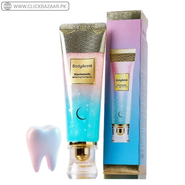 BodyAccel Niacinamide Whitening Toothpaste in Pakistan