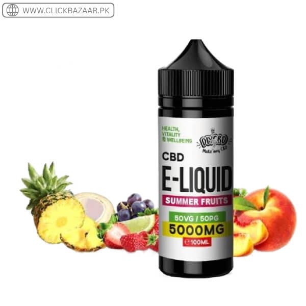 CBD E-Liquid 5000mg Summer Fruits | UK’s No1 Best CBD Vape Oil in Pakistan