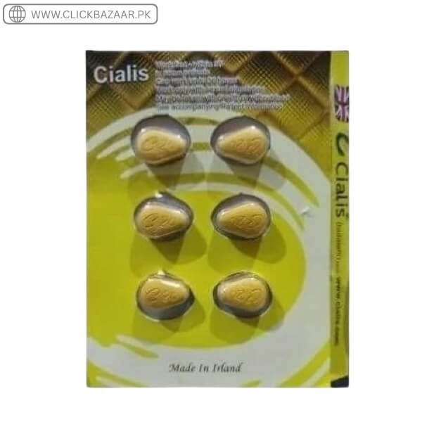 Cialis Pack of 6 Tablets Same Day Delivery in Pakistan