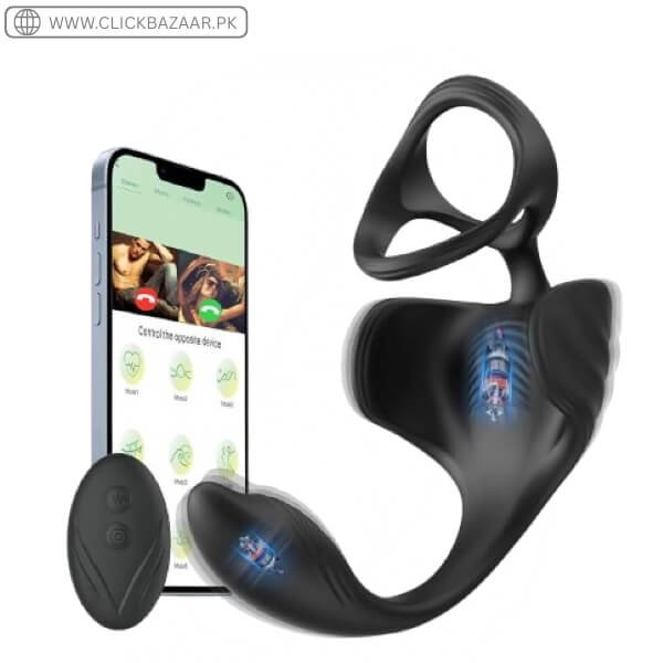 Cock Ring With Prostate Massager App Control In Pakistan