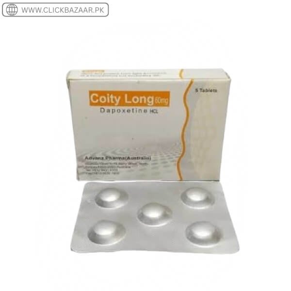Coity Long 60mg Dapoxetine Price in Pakistan