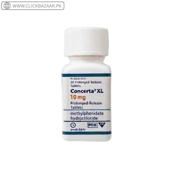 Concerta XL 10mg Tablets Price In Pakistan