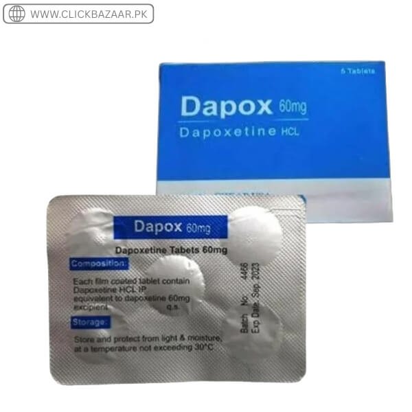 Dapoxetine 60mg Price In Pakistan