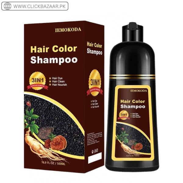 Dark Brown Hair Dye Shampoo 3 in 1 in Pakistan