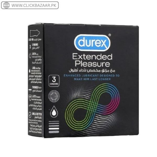 Durex Extended Pleasure Condom 3Pc In Pakistan