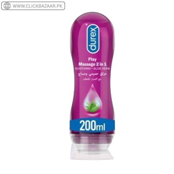 Durex Play 2 in 1 Soothing Aloe Gel 200ml Lube in Pakistan