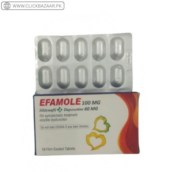 Efamole Dapoxetine Tablets Price in Pakistan