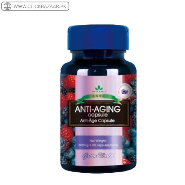 Green World Blueberry Anti Aging 60 Capsule In Pakistan