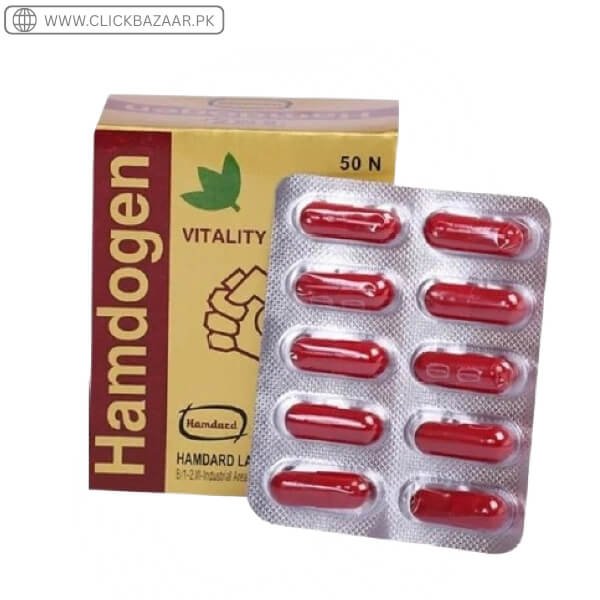 Hamdard Hamdogen Vitality Capsule In Pakistan