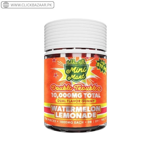 Hidden Hills Double Troublez Gummies 10000mg In Pakistan