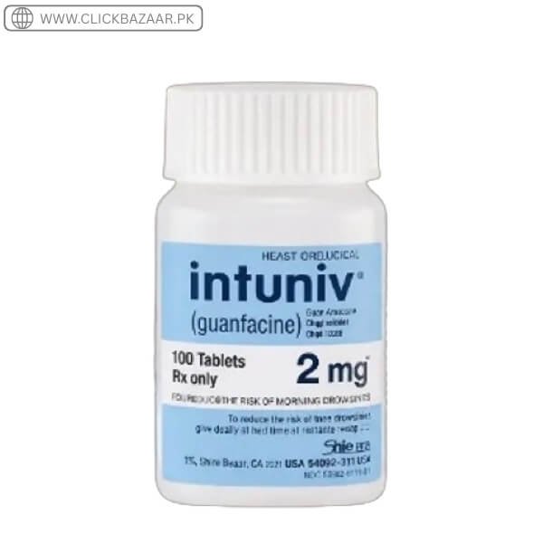 Intuniv Guanfacine 2mg Tablets Price in Pakistan