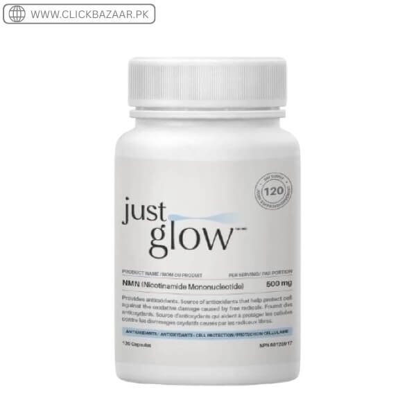Just Glow NMN 1000mg, 120 Capsules In Pakistan