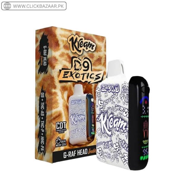 Kream D9 Exotics Disposable 8G In Pakistan
