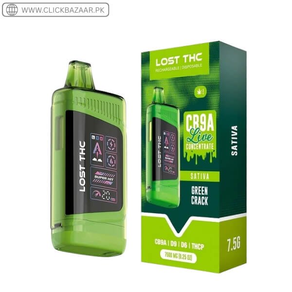 LOST THC V3 THCA Live Concentrate Disposable 7.5G In Pakistan