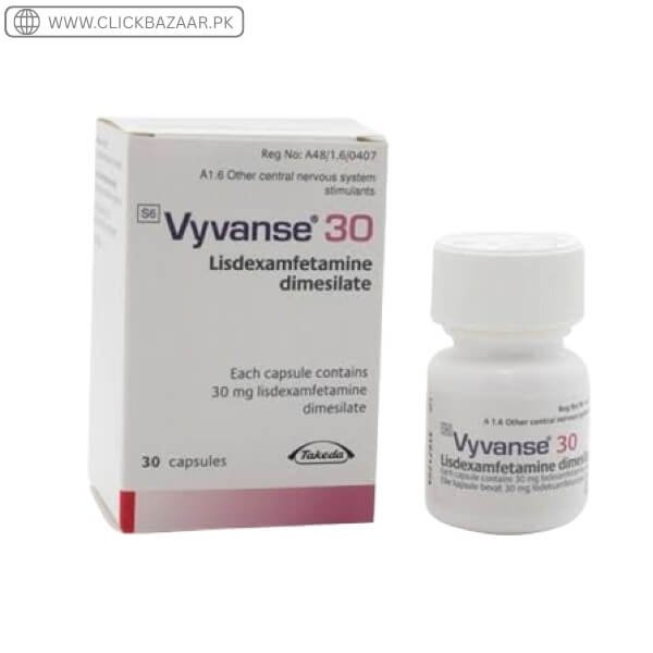 Lisdexamfetamine Vyvanse 30 Mg In Pakistan