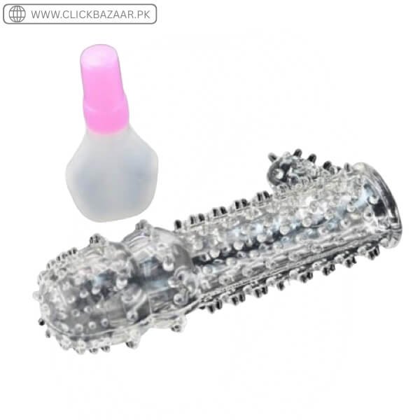 Loop Vibrating Extra Dotted Crystal Condom In Pakistan