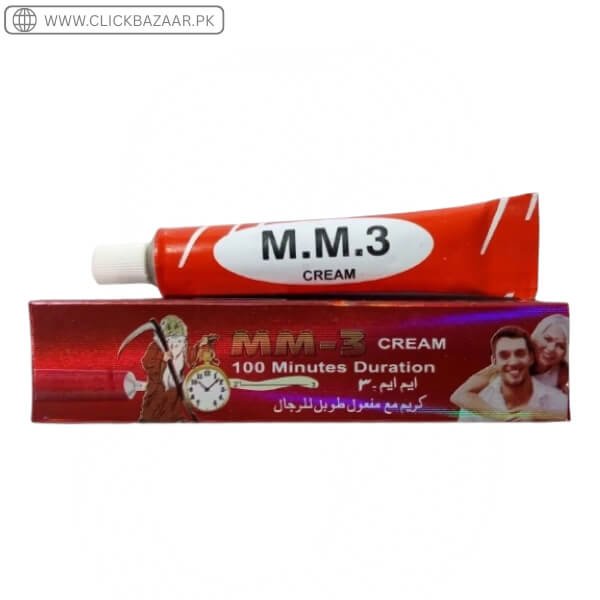 MM3 Cream - 100 Minutes Duration Delay Cream In Pakistan