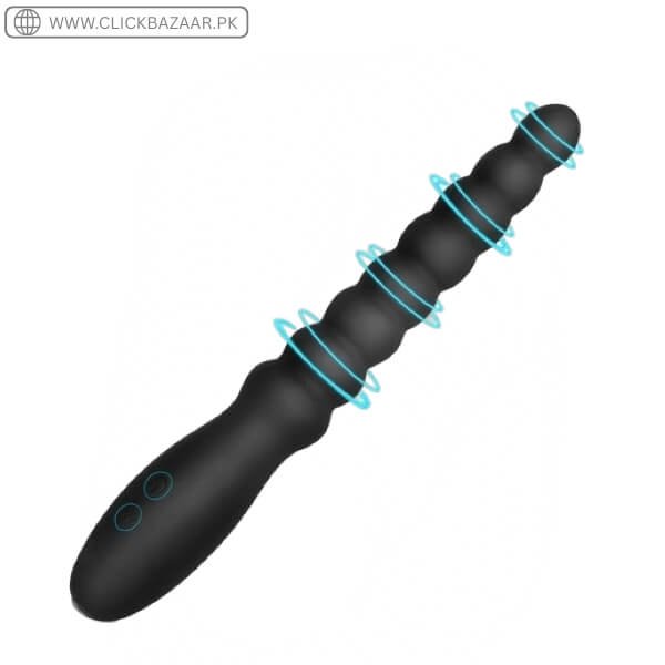 Multi Speeds Anal Beads Prostate Massager Vibrating Butt Plug Sex Toys For Women In Pakistan