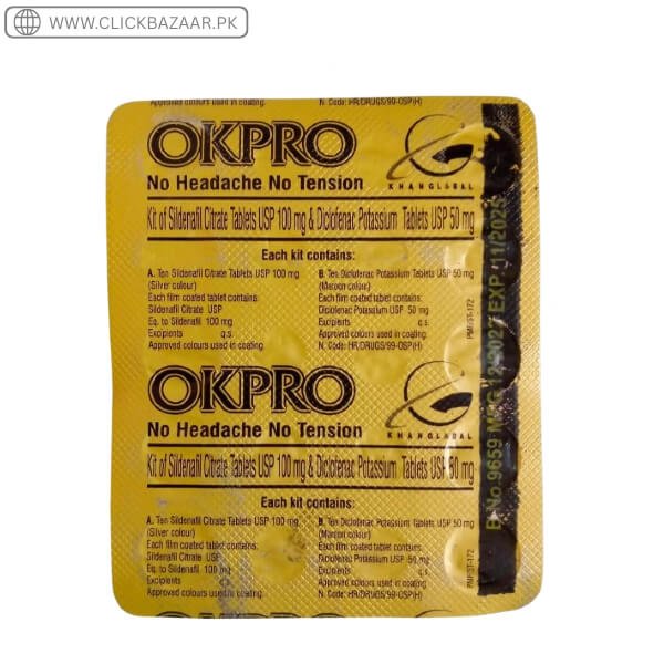 OK PRO Timing Tablets Price In Pakistan