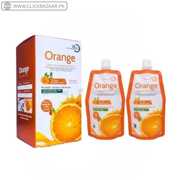 Orange Hair Color Dark Brown Price in Pakistan