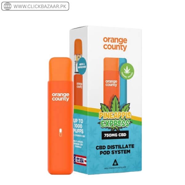 Pineapple Express 1ml Disposable CBD Vape Pen - (750mg) In Pakistan
