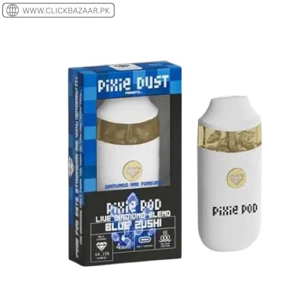Pixie Dust Pixie Pod THCa Live Diamond Blend Disposable 4ml in Pakistan