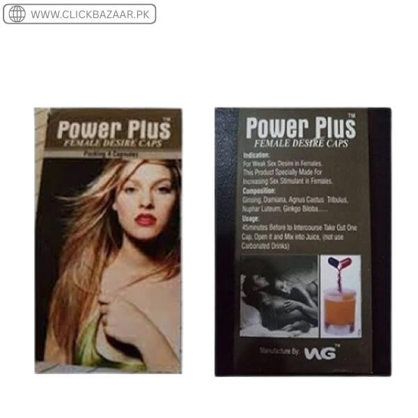 Power Plus Female Desire Capsules In Pakistan