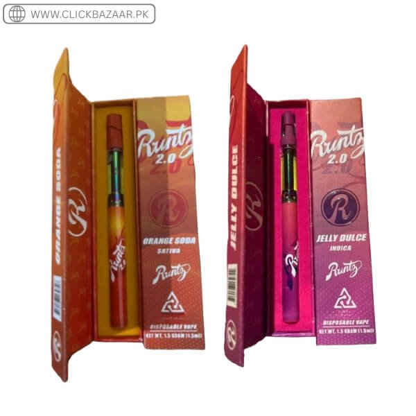 RUNTZ - 1.5g Delta 8 Disposable Vape Pens (1500 mg) In Pakistan