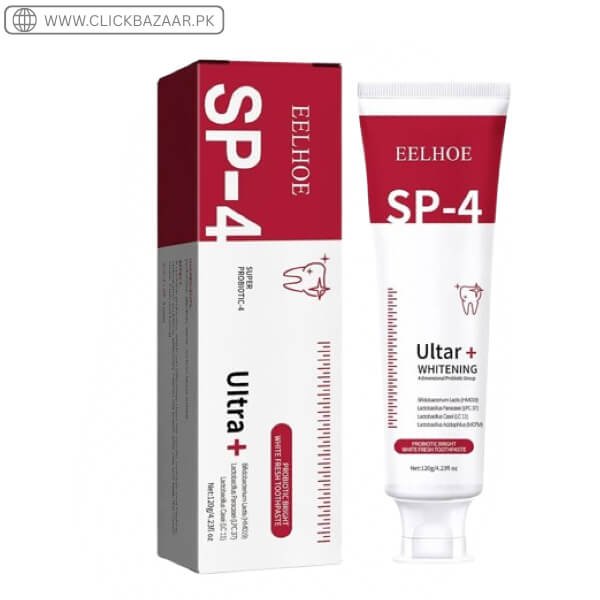 SP-4 Ultra Whitening Probiotic Toothpaste in Pakistan