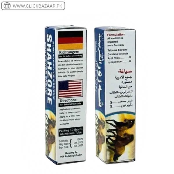 Shehzore Man Power Timing Cream In Pakistan