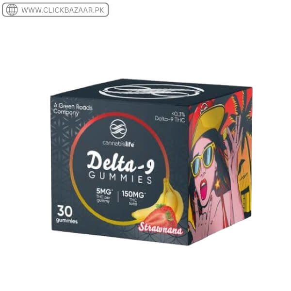 Strawnana Delta-9 Gummies - (30ct) 150mg in Pakistan