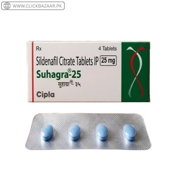 Suhagra 25mg Tablets Price in Pakistan