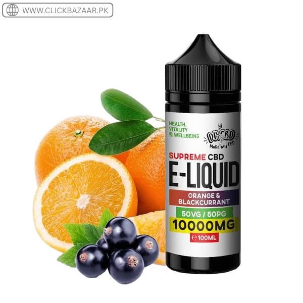 Supreme CBD E-Liquid 10000MG Orange UK’s Best CBD Vape Oil In Pakistan