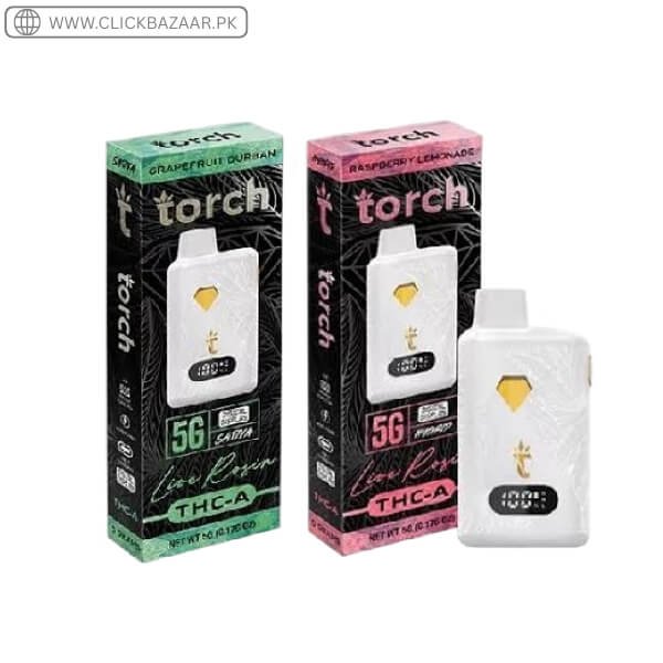 Torch THC-A Live Rosin Disposable | 5g In Pakistan