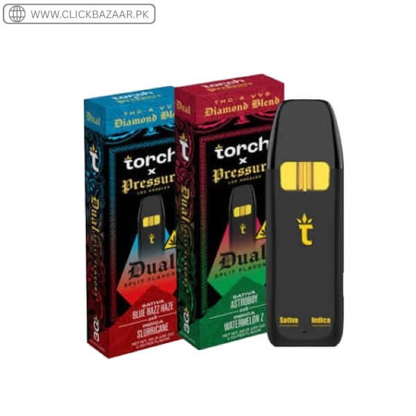 Torch x Pressure LA THCA VVS Diamond Blend Disposable 3G in Pakistan