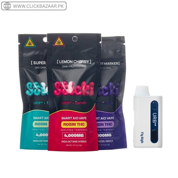 Torch x URB Sticki THCA Rosin Disposable 4G in Pakistan