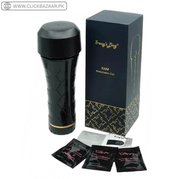 Tracy’s Dog Male Masturbator Cup, Man Masturbation Stroker, Black in Pakistan