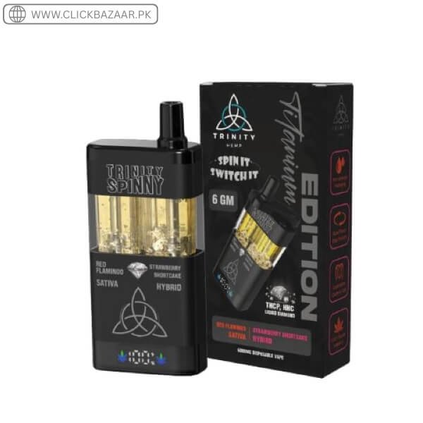 Trinity 6gm Spinny Titanium Edition THCP, HHC Liquid Diamond In Pakistan
