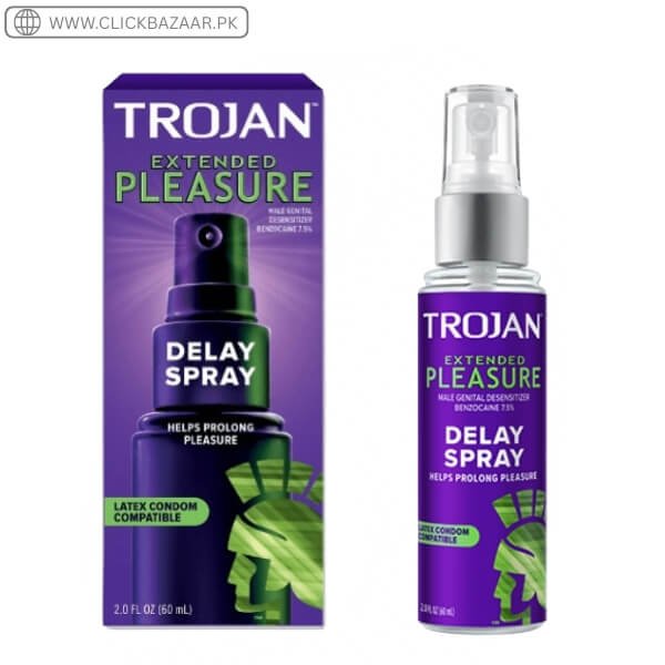 Trojan Extended Pleasure Delay Spray In Pakistan
