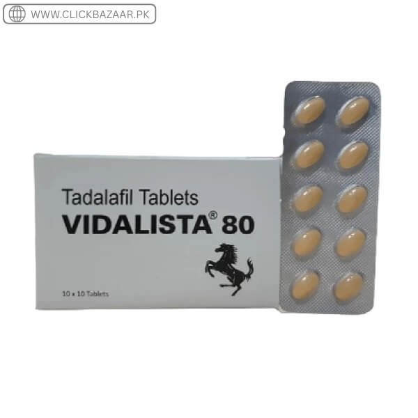 Vidalista 80 Mg Tablet In Pakistan