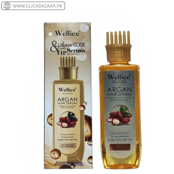 Wellice Argan Hair Serum Hair Restore 200ml Price in Pakistan