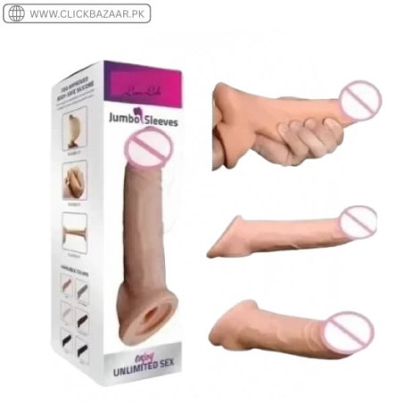8 INCH NEW DRAGON SILICONE CONDOM in Pakistan