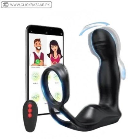 Anal Vibrator Prostate Massager With Cock Ring In Pakistan